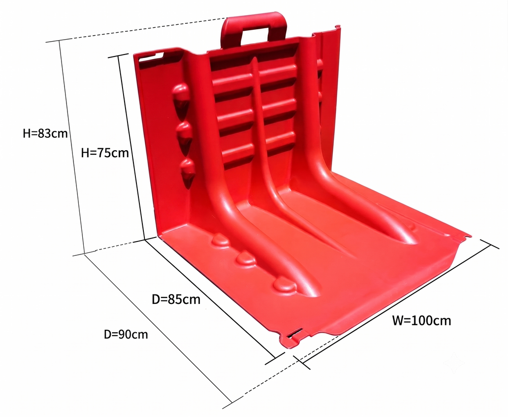 Barriera anti allagamento h. 75 retta