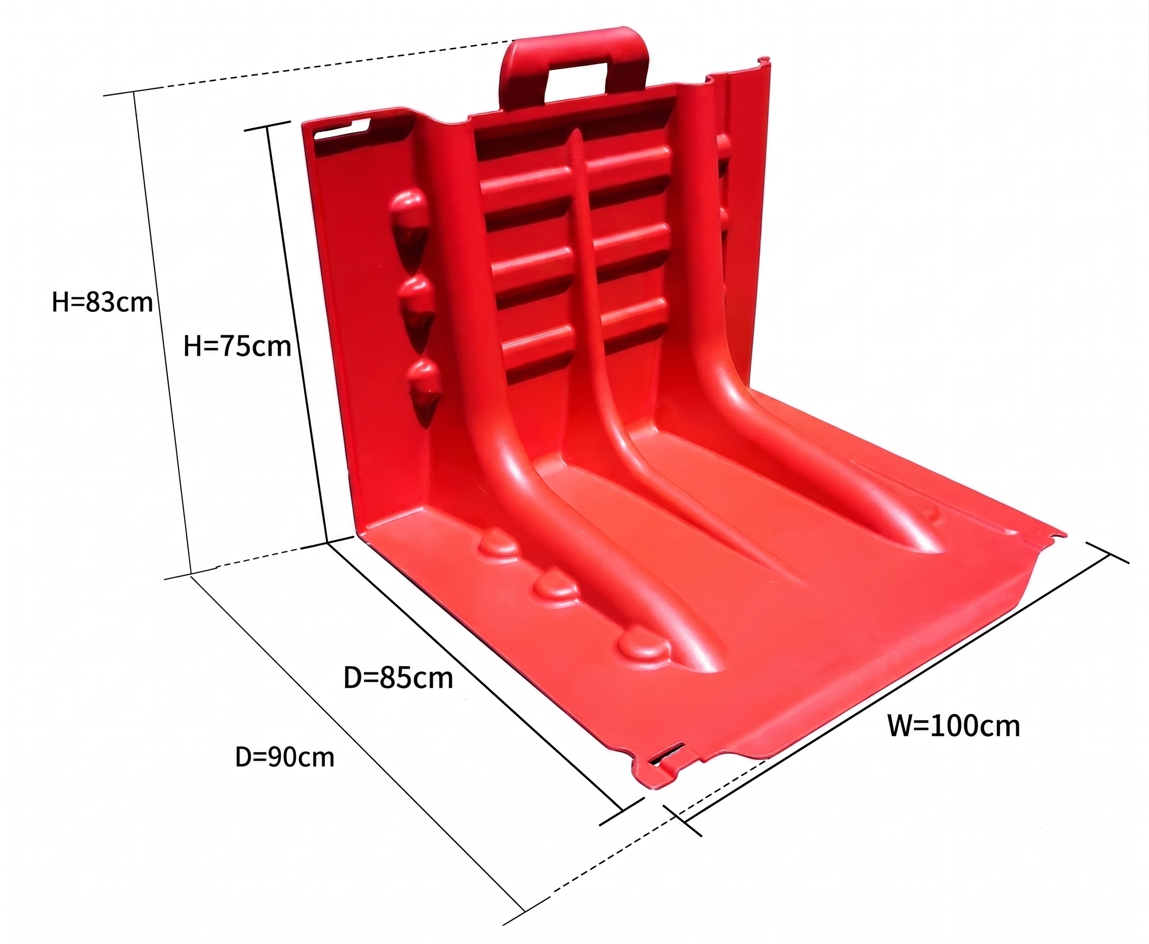 Barriera anti allagamento h. 75 retta