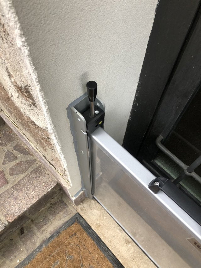 Paratie in alluminio anti-allagamento LARGHEZZA 100-150 altezza 40 cm.